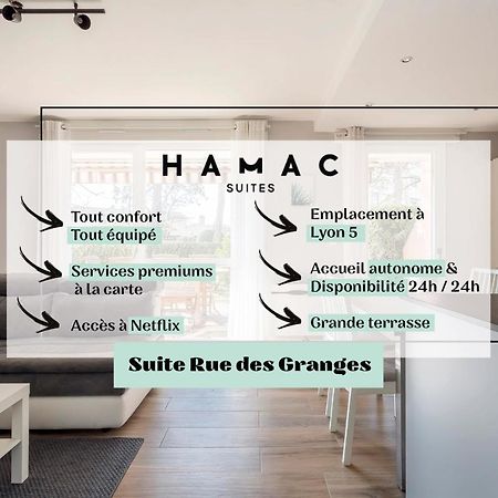 Suite Granges En Rez-De-Jardin Pour 4 Voyageurs Lyon Buitenkant foto