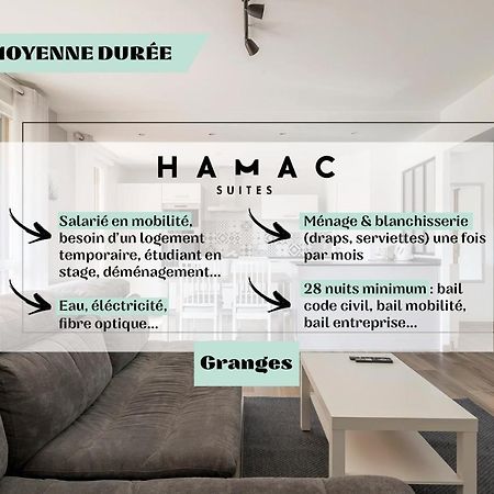 Suite Granges En Rez-De-Jardin Pour 4 Voyageurs Lyon Buitenkant foto
