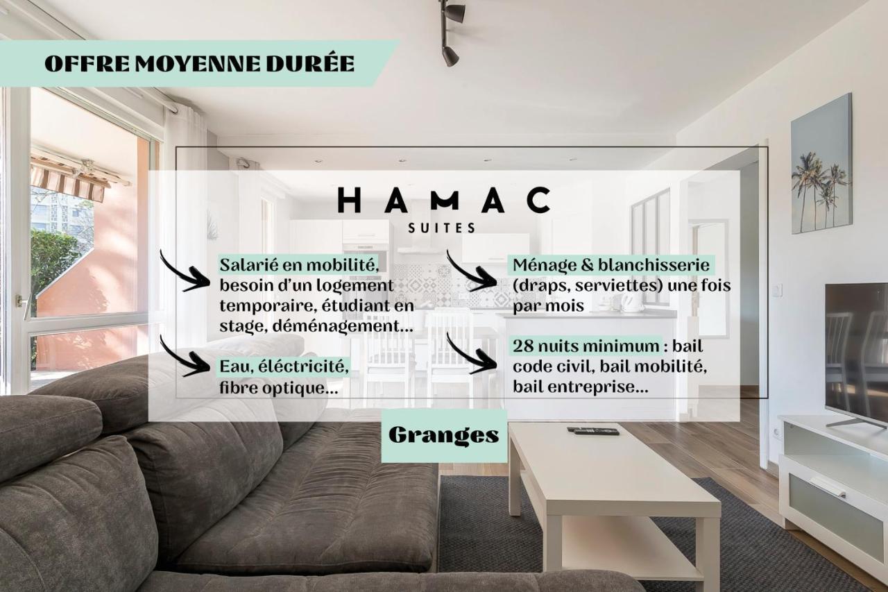 Suite Granges En Rez-De-Jardin Pour 4 Voyageurs Lyon Buitenkant foto